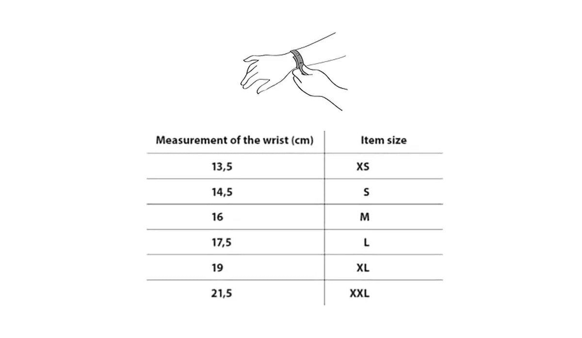 BRACELET SIZE CHART Jewels