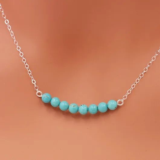 Turquoise Beads Necklace