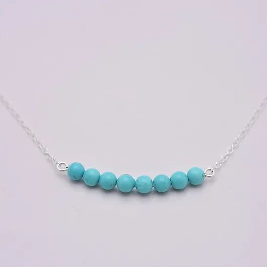 Turquoise Beads Necklace