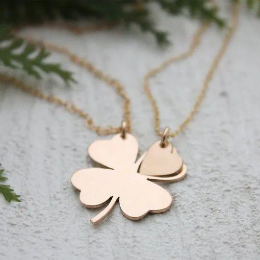 Heart Leaf Necklce