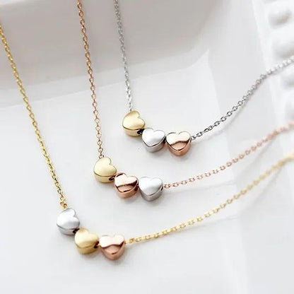 Three Hearts Necklace