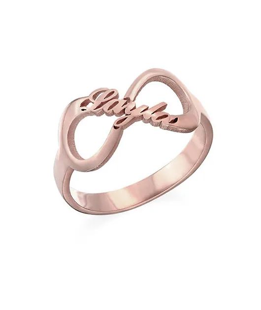 Infinity Ring With Name