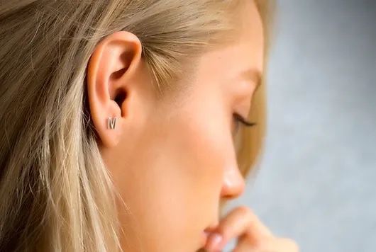 Capital Letter Earring
