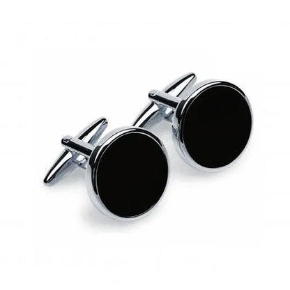 Black Stone Cufflinks