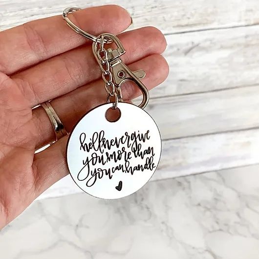 Quotes Keychain